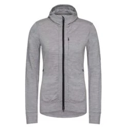 Icebreaker W QUANTUM III LS ZIP HOOD Damen - Wolljacke