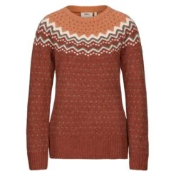 FJÄLLRÄVEN ÖVIK KNIT SWEATER W Damen - Wollpullover