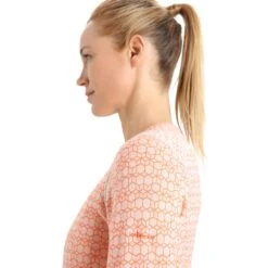 Icebreaker 250 VERTEX LS CREWE ALPINE GEO Damen - Funktionsshirt -Outdoor Bekleidungsgeschäft 5637954464 e 250 vertex ls crewe alpine geo icebreaker 24