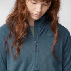 FJÄLLRÄVEN ABISKO LITE FLEECE HALF ZIP W Damen - Fleecepullover -Outdoor Bekleidungsgeschäft 5638002033 i abisko lite fleece half zip w fjaellraeven 24