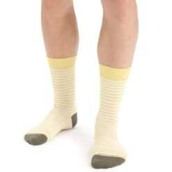 Icebreaker M LIFESTYLE FINE GAUGE CREW STRIPE Herren - Freizeitsocken -Outdoor Bekleidungsgeschäft 5638009130 b m lifestyle fine gauge crew stripe icebreaker 24