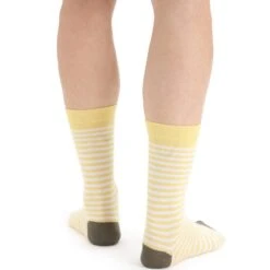 Icebreaker M LIFESTYLE FINE GAUGE CREW STRIPE Herren - Freizeitsocken -Outdoor Bekleidungsgeschäft 5638009130 c m lifestyle fine gauge crew stripe icebreaker 24