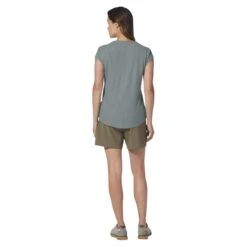 Royal Robbins VACATIONER V-NK S/S Damen - T-Shirt -Outdoor Bekleidungsgeschäft 5638015101 d vacationer vnk ss royal robbins 24